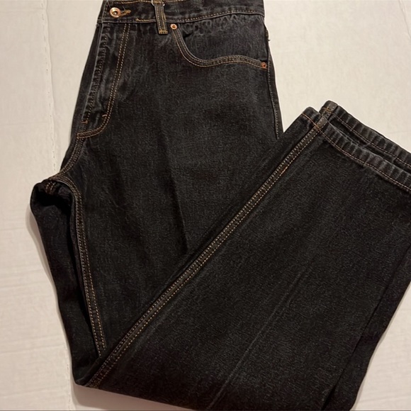 Mens Rocawear denim Company jeans Black with colored stitching W 38 L 34 - Picture 8 of 9